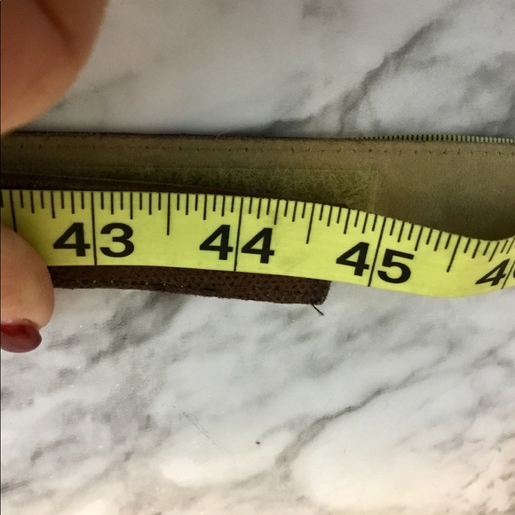 Vtg Beautiful Metallic Wooden Tigers Eye Hook Belt main image 7